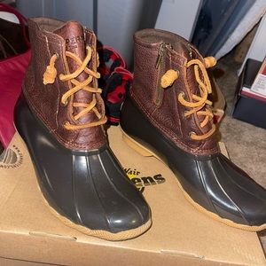 Sperry Brown Saltwater Boots